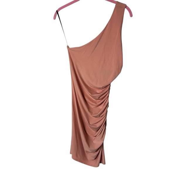Michael Costello x Revolve NWT Kimberly Mini Dress in Light Mauve size Small - Picture 5 of 10